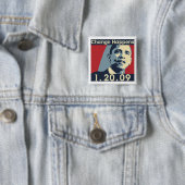 Obama Change is Button (In situ)