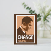 Obama - Changer de carte postale Brown foncée (Debout devant)