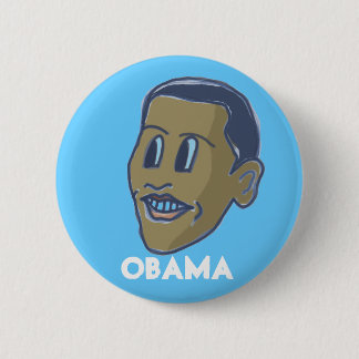 obama comicFace-knop Ronde Button 5,7 Cm