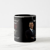 Obama Congrats - tasse de jour d'inauguration (Centre)