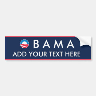 Obama: Creëer Uw eigen Bumpersticker