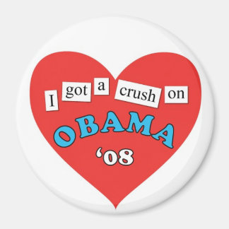Obama Crush Magnet Magneet