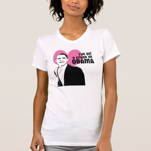 Obama crush t-shirt (Voorkant)