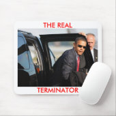 Obama - De echte Terminator Muismat (Met muis)