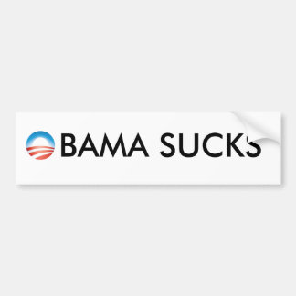 Obama deugt niet bumpersticker