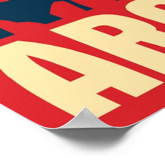 Obama Diffusion La Richesse Autour D'Une Affiche (Coin)