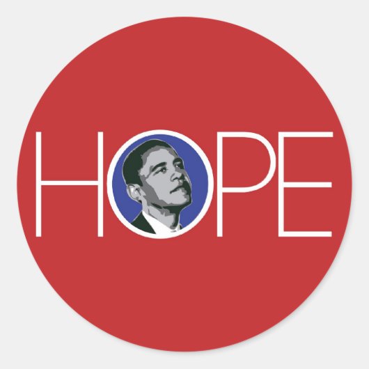 Obama: Er is hoop en Sticker (Voorkant)