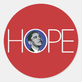 Obama: Er is hoop en Sticker