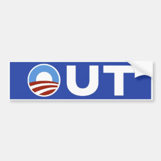 Obama eruit in 2010 bumpersticker