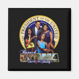 Obama familie magneet