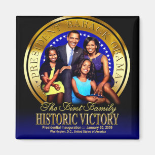 Obama Family Seal Magnet Magneet