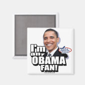 Obama Fan Magnet (Recto/Verso)