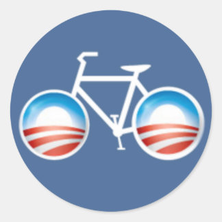 Obama Fiets Sticker