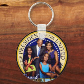 obama-first-reeks sleutelhanger (Voorkant)