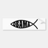 Obama Fish Bumpersticker (Voorkant)