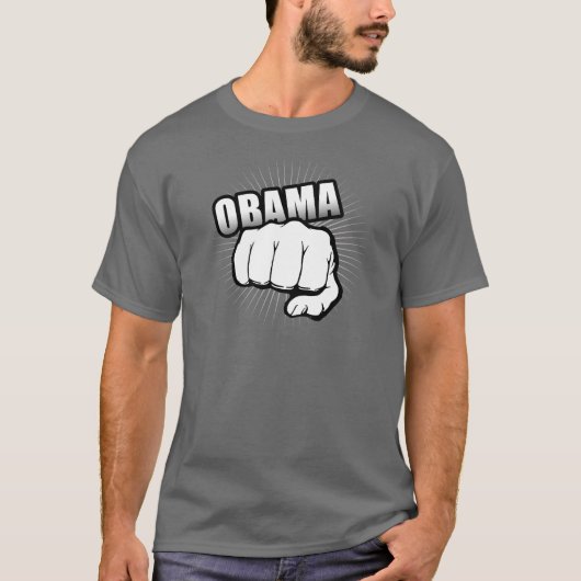 OBAMA FIST PUMP T-shirt (Voorkant)