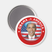 Obama for America Magnet Magneet (Voorkant / Achterkant)