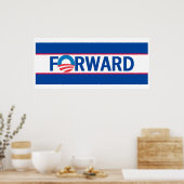 Obama FORWARD Poster (Keuken)