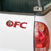 OBAMA FRIED CHICKEN BUMPERSTICKER (Op Truck)