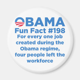 Obama Fun Facts Magneet