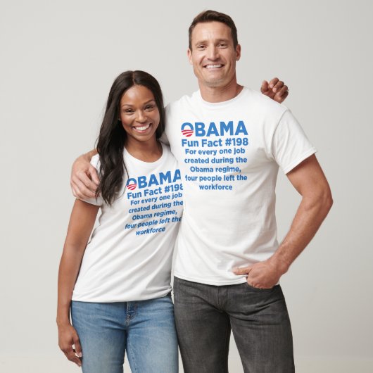 Obama Fun Facts T-shirt (Unisex)
