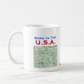 Obama: Geboren in de VS Koffiemok (Links)