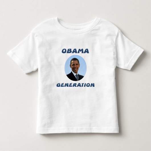 Obama Generation - Toddler Kinder Shirts (Voorkant)