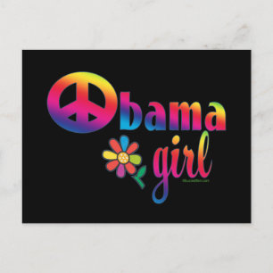 Obama Girl Briefkaart
