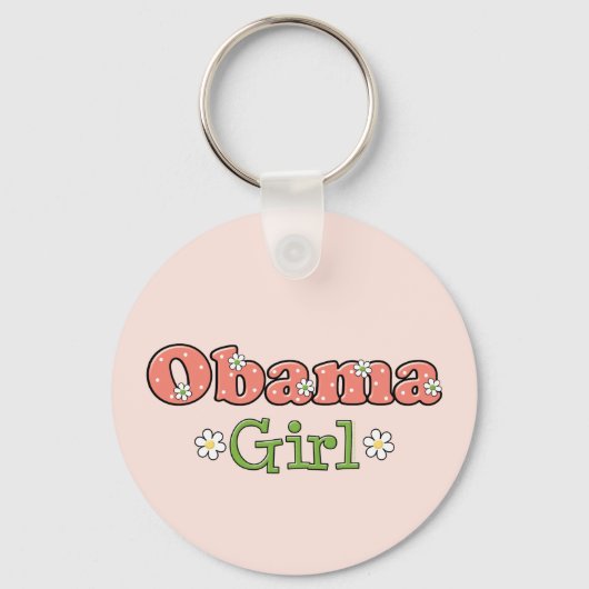 Obama Girl Sleutelhanger (Voorkant)
