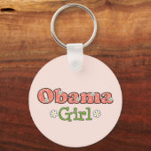 Obama Girl Sleutelhanger (Voorkant)