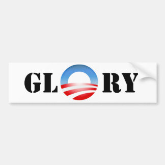Obama Glory Bumpersticker