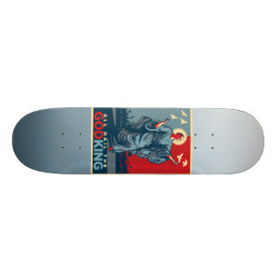 Obama God King Schaats Board Deck Skateboard