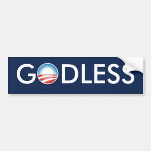Obama GODless Bumpersticker