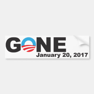 Obama Gone, 2017 Bumpersticker