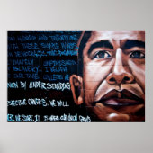 Obama Graffiti Poster (Voorkant)