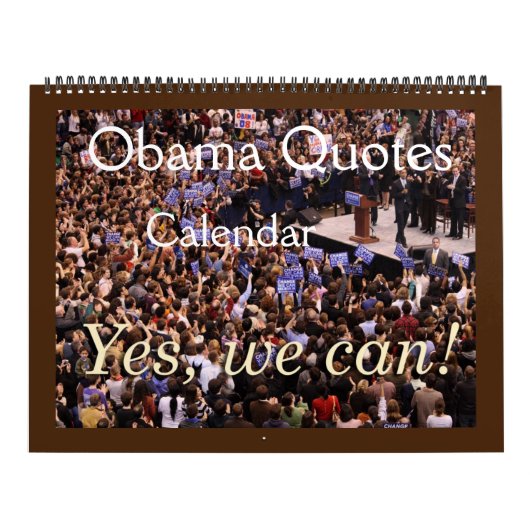 Obama haalt de agenda voor 2016 uit kalender (Hoes)