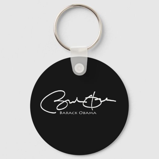 Obama-handtekening Sleutelhanger (Voorkant)