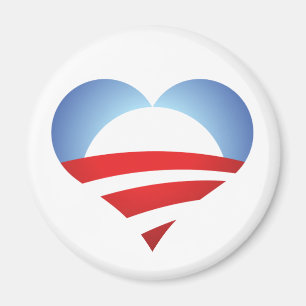 Obama Heart Magneet