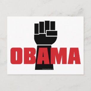 Obama heeft gelijk! briefkaart