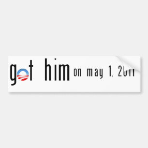 Obama heeft Osama-Bumpersticker Bumpersticker