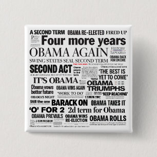 Obama herkozen Headline Collage Button