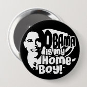 Obama Homeboy 2008 Button (Voorkant /achterkant)