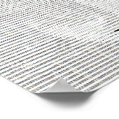 Obama Hope & Change Poster d'Art Ascii (Coin)