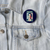 OBAMA HOPE RONDE BUTTON 5,7 CM (In situ)