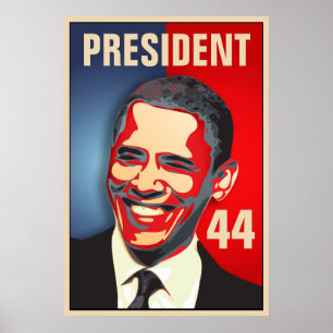 Obama - Inauguratie 44e President Poster
