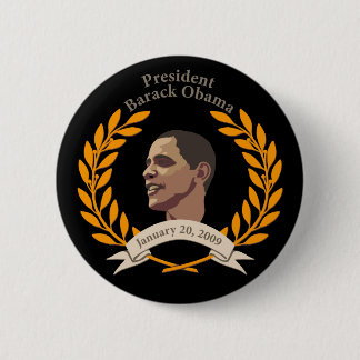 Obama-inauguratie Ronde Button 5,7 Cm