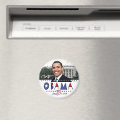 Obama Inauguration 2009 Gear Magneet (Insitu (Vaatwasser))