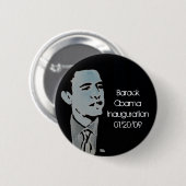 Obama Inauguration Button (Voorkant /achterkant)