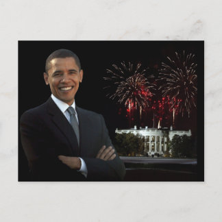 Obama Inauguration Celebration Briefkaart
