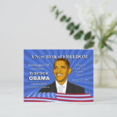 Obama Inauguration Events Carte postale Washington (Debout devant)